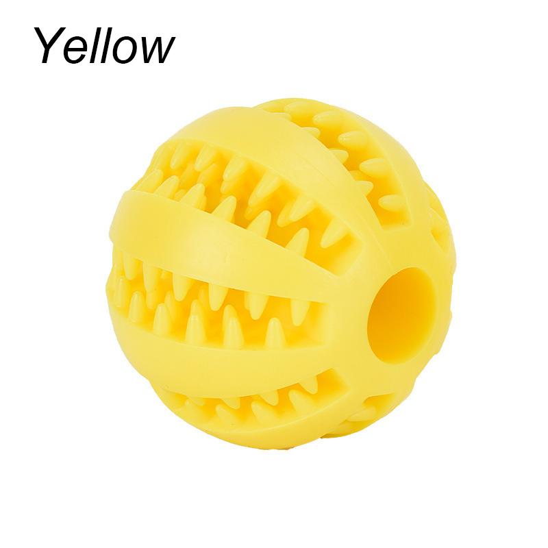 5/6/7cm Silicone Pet Dog Toy Ball Interactive resistant Chew Toy for Small Dogs Tooth Cleaning Elasticity Ball Watermelon Ball