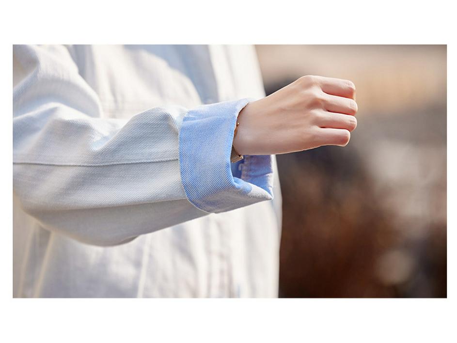 2025 Spring Women's Korean Slim Fit Washed Cotton Casual Jacket