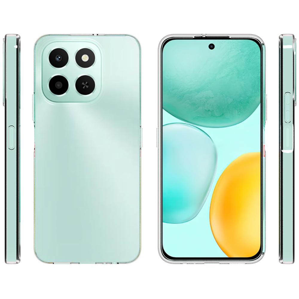 10Pcs/Pack For Honor X6c 4G Case Watermark Free TPU Protective Clear Phone Cover