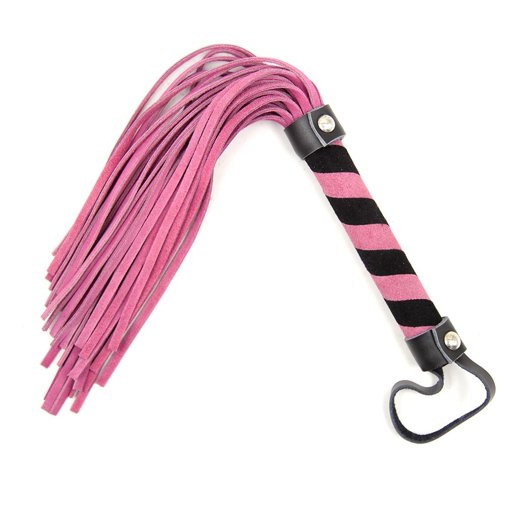 VaHppy Scatter Whips 4color Genuine Leather SM sex toy BDSM Couple flirting Spanking Stage performances Queen's whip Role