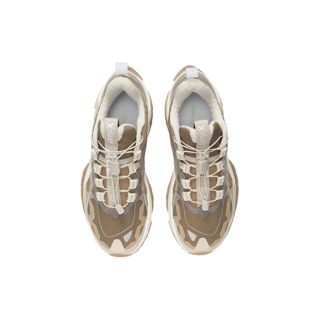 New LiNing Cat Paw X Claw ACE Low Top Running Shoes Women's Bone Brown ARYR018-9