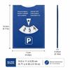 Universal Parking Timer Sign 6-Language Version Convenient Parking Tool New Simple Parking Timer