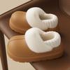 Removable and Washable Waterproof Cotton Shoes, New Winter Models, Thick Soles To Increase Height, Non-slip Home Thermal Bag and Cotton Mop