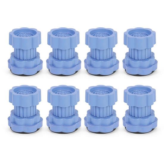 4/8Pcs Washing Machine Universal Heightening Pads Washer Dryer Leveling Stand Easy To Install Noise Reduction Anti-Vibration Riser Pads