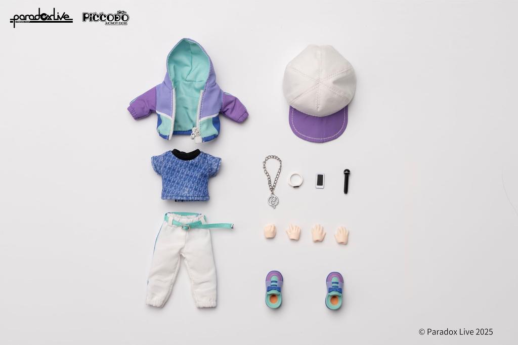 PICCODO ACTION DOLL X Kanata Yatogami PVC POM Fabric Magnet Deformed Doll 'Paradox Live' & & &