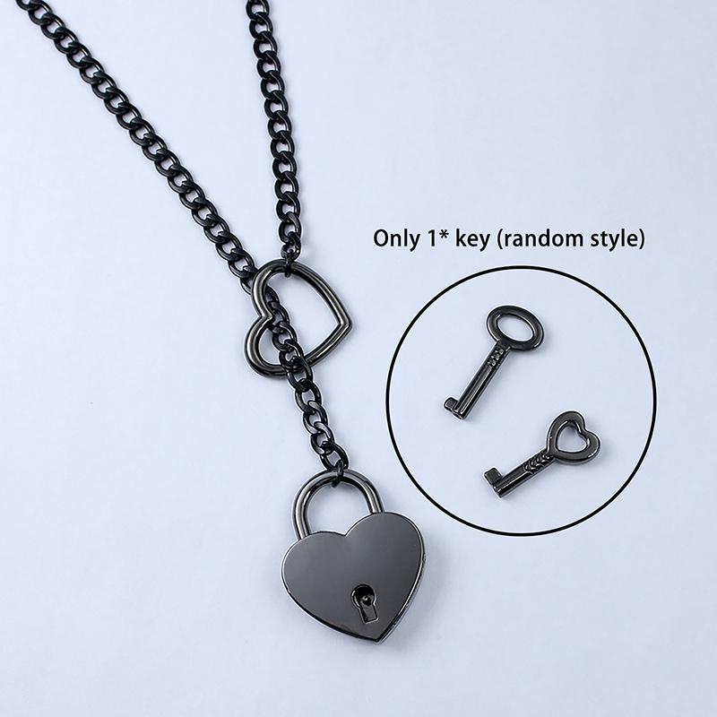 Slip Chain Necklace Rock Stainless Steel Cuban Long Necklace Jewelry Lariat Necklace