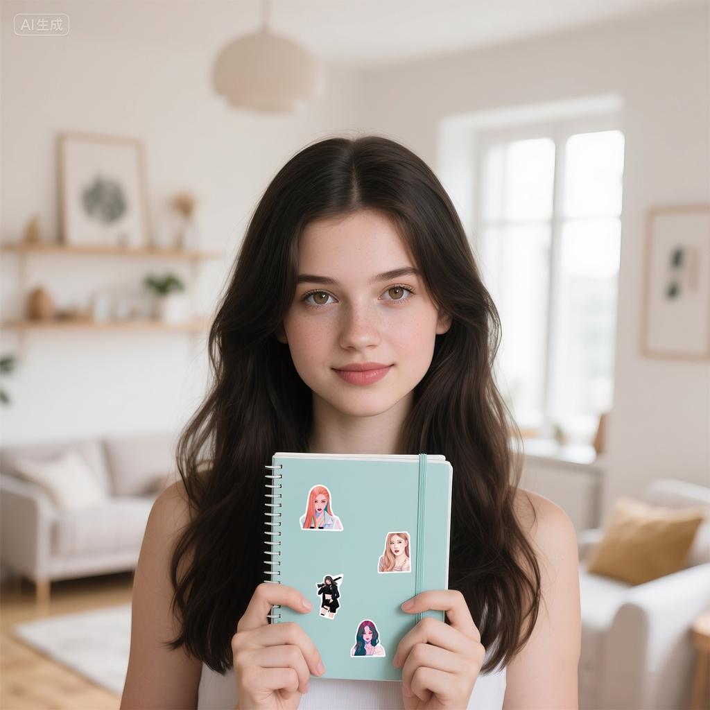 Cute Stickers, Stickers, Star- Gifts, Guitars, Notebooks, Drinking Glasses For Teen Girls