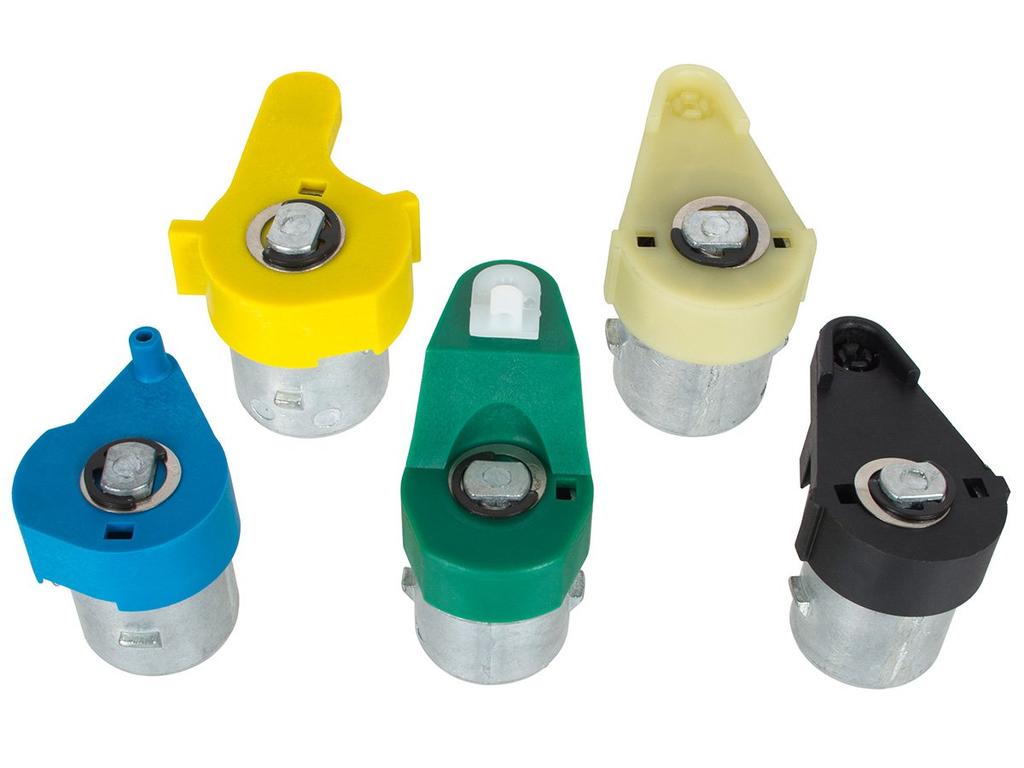 Renault Kangoo I 1997- door lock inserts 5 pcs. set