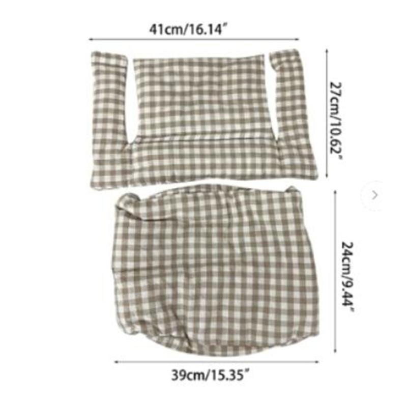 Dining Chair Cushion Baby Chair Cushion Pad Children's Growth Chair Mat Waterproof Urine Proof Cushion Backrest Cushion