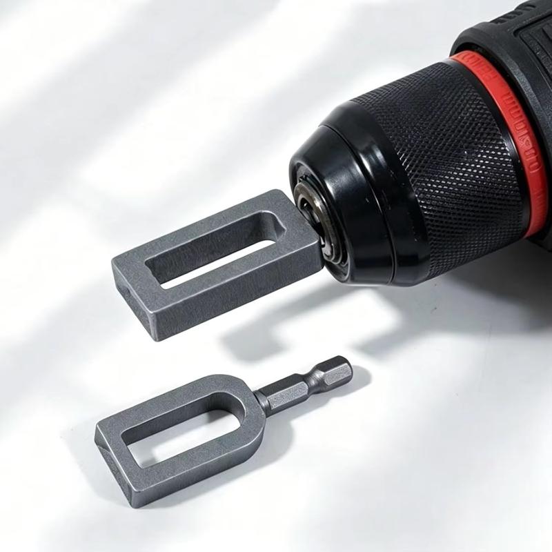 Heavy Duty Construction Electric Drill Wire Twister Tool for 9 & 11 Gauge Fence Wire Tying Commercial Fence Installation