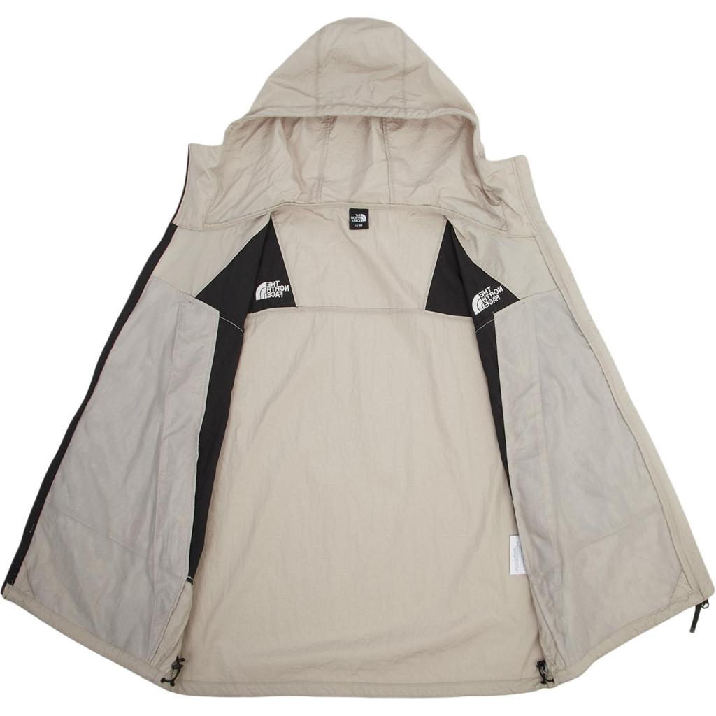 The North Face Color Block Zip-Up Long Sleeve Hooded Jacket Men Jackets White Sand NJ3BR02B
