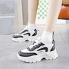 Sport Shoes for Women Sneakers  Trend Running Breathable Casual Thick Heightened Student Shoes