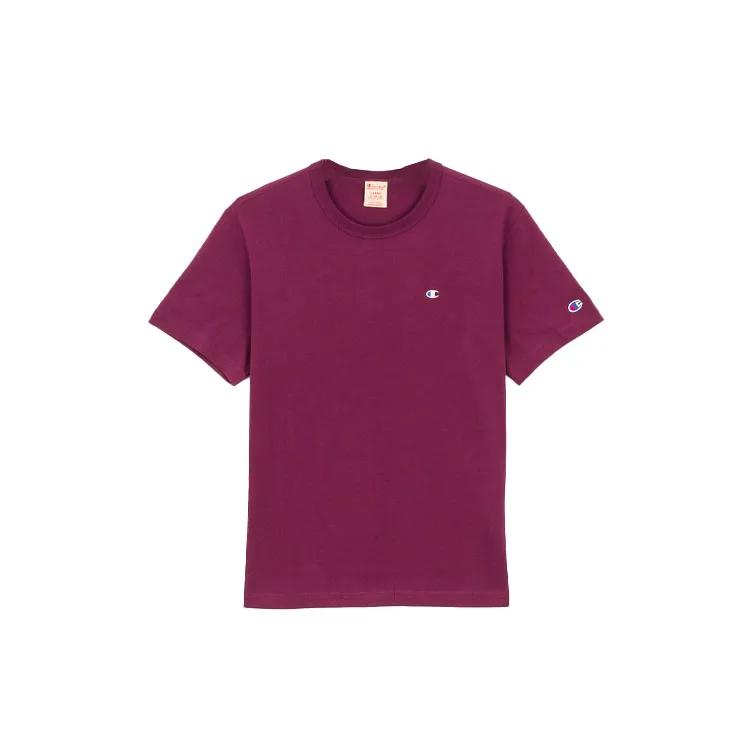 Champion Logo Embroidered Crewneck T Shirt (Unisex) T-Shirts 214674 KK001