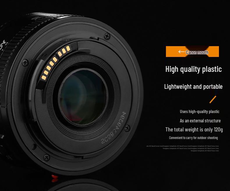 YONGNUO YN50mm F1.8 EF Mount Autofocus Prime Lens with Large Aperture