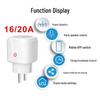 EU Standard Smart Tuya WiFi Socket Timer with Alexa Remote & Power Metering