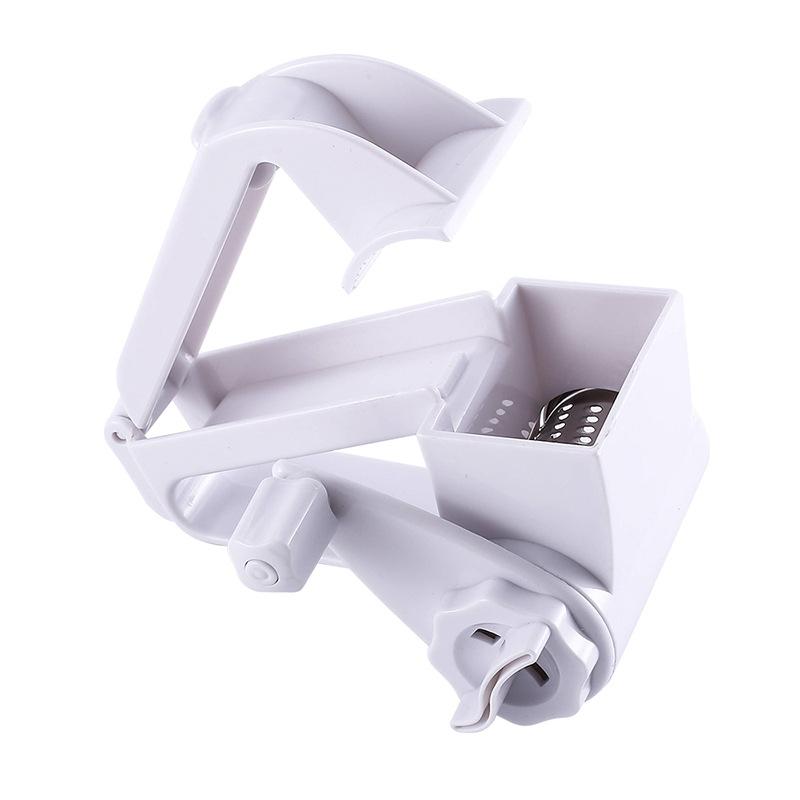 Ručně poháněné rotační struhadlo na sýr Kreativní kuchyňský kráječ sýra Multifunkční struhadlo na sýr do kuchyně