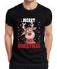 Merry Christmas Reh Rentier Süß - Weihnachten Xmas Christmas Herren T-Shirt