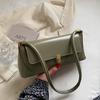 Korean INS Style Versatile Fashion Trend Women's Bag Small Square Bag Solid Color Casual Versatile Business Women's Bag Underarm Bag