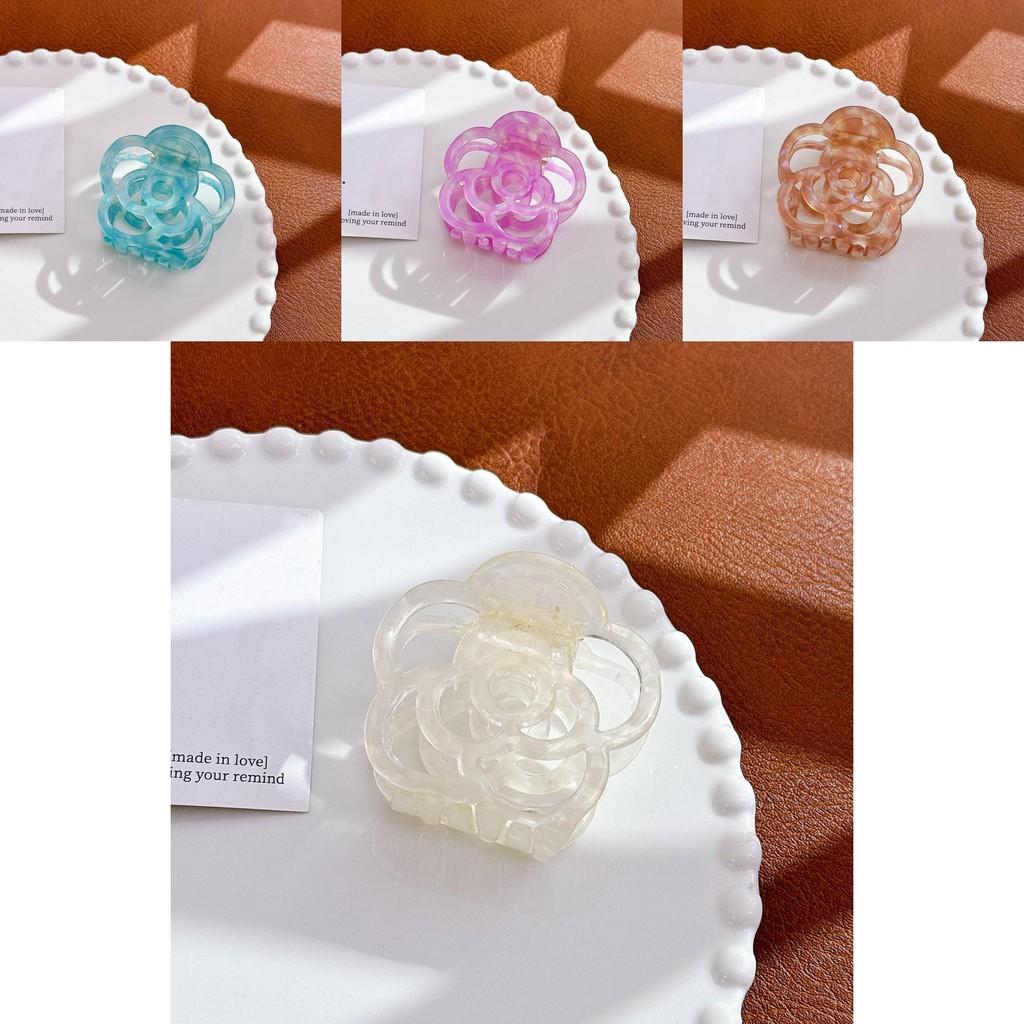 Chic Camellia Flower Doweisi Hair Clip In Vibrant Colors For Fashionable Styles