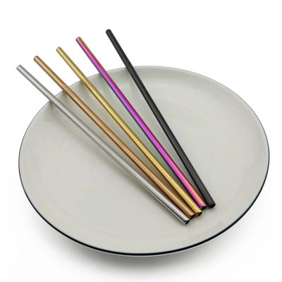 1/2/4Pcs Reusable Metal Drinking Straw 304 Stainless Steel Metal Straw with Cleaner Brush For Mugs 20/30oz Bar Party Accessory