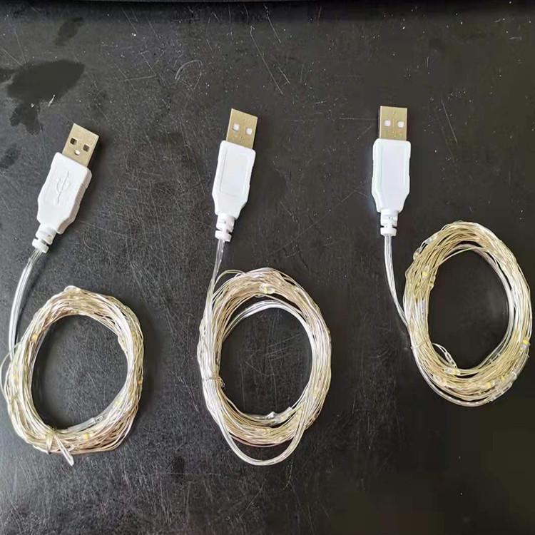 USB LED Copper Wire String Lights - Colorful Lights for Bedroom Decor