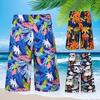 Men's High Elastic Plus Size Waterproof Swim Trunks for Hot Springs