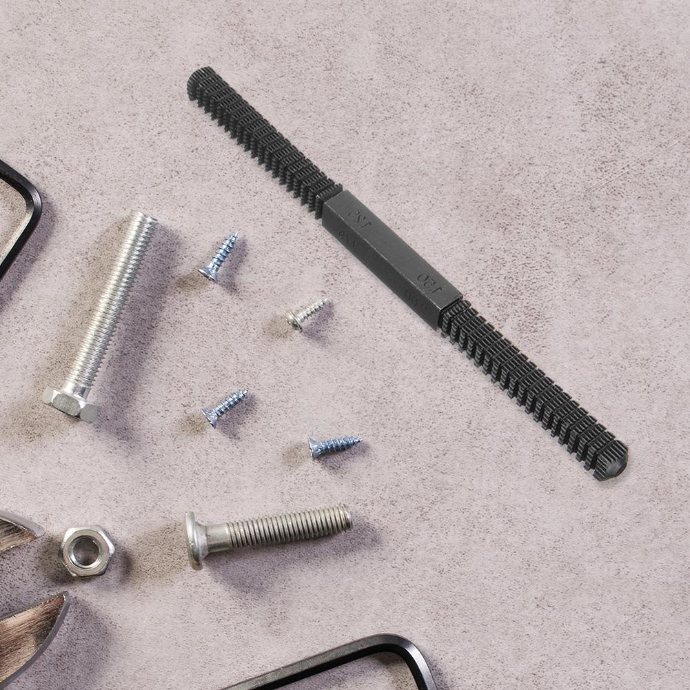 Metric Pipe Bolt Screw Thread Restore File Rider Mechanics Bike Repair Hand Tool