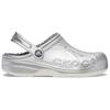 Crocs Baya Comfortable Versatile Commuting Clogs Men clogs Silver 205975-0P1