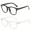 Anti Blue Light Computer Blocking Myopia Glasses Women Men Ultralight Clear Round Transparent Nearsight Eye Glasses