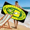 Asciugamano da Spiaggia Stampato ADO Den Haag, Asciugamano Grande Morbido Asciugatura Rapida per Spiaggia Campeggio Nuoto