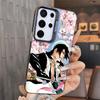 Bleach Kuchiki Byakuya Soft Phone Case for Samsung A17 A16 A15 A14 A13 A57 A56 A55 A54 A53 A37 A36 A35 A34 A33 A26 A25 A24 A23 A