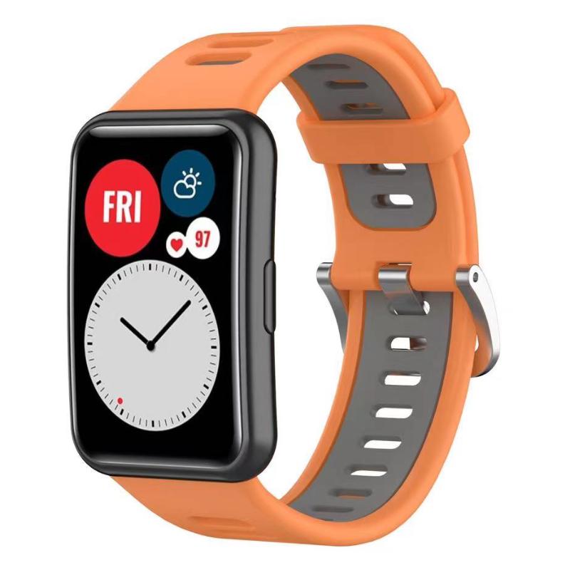 Silicone Strap For Huawei Watch Fit Original Smartwatch Replacement Wristband Belt  for Huawei Watch Fit New Correa accessories