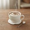 6 Piece Cartoon Halloween Crochet Pumpkin Coaster Hand-woven Non-slip Drink Cup Mat Heat-resistant Coffee Mug Mat Farmhouse