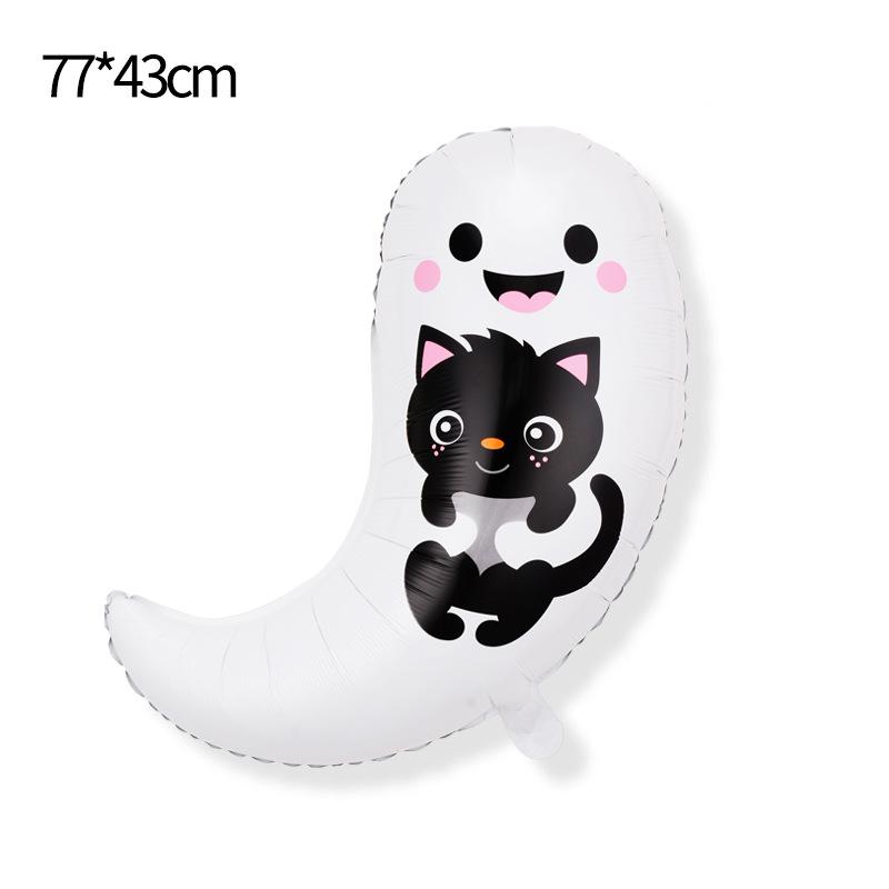 Halloween Party Aluminum Film Balloon Happy Halloween Happyhalloween Atmosphere Arrangement Alien