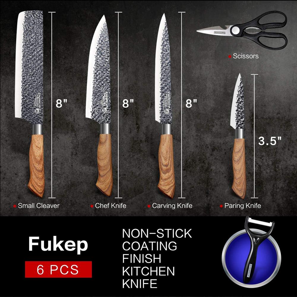 Buy Kitchen Knives Set Chef Knives 6 Sets Stainless Steel