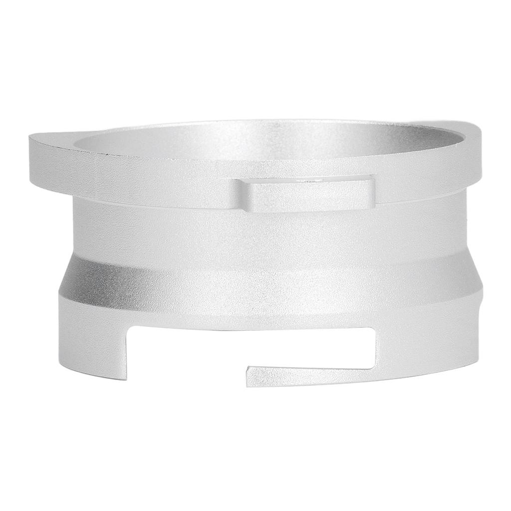54mm Coffee Portafilter Dosing Funnel Aluminum Alloy Rotatable Dosing Funnel for Coffee Machine
