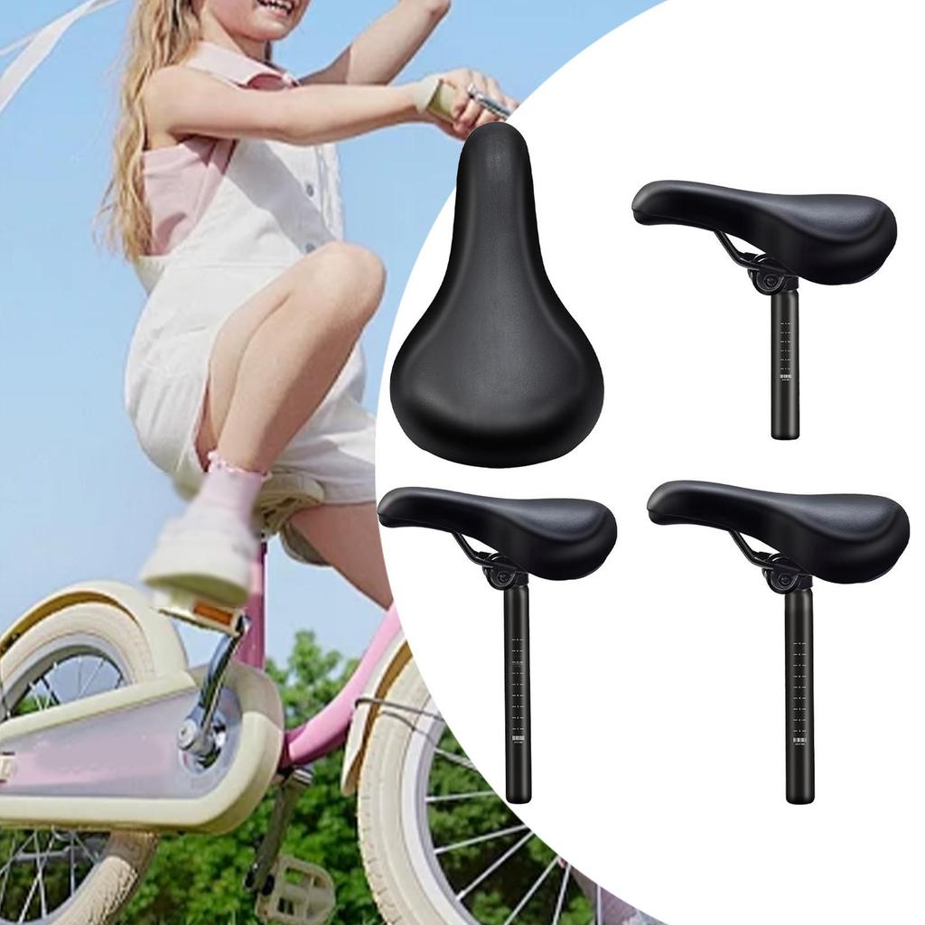 Kids Bike Saddle Wear Resistant Comfortable High Performance PU Leather Bike