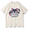Blaue Anime Archiv T-Shirts Sugar Rush Lustige Unisex/Damenbekleidung Unisex Streetwear Unisexga Cosplay Kleidung Baumwolle Grafik T-Shirts
