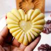 Fondant Cake Decoration Tools Embossed Wooden Cookie Cutter Hand Press Carved Jam Cookie Molds 3D Reusable Biscuit Molds Bakery