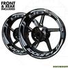 Vinyl HONDA CBR1000RR Wheel Sticker HONDA CBR1000RR Logo Motorcycle Rim Decal Stickers Set 9