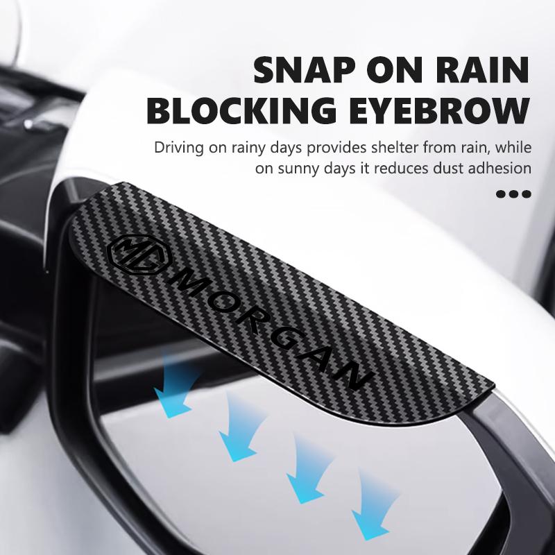 For MG Car Rear View Mirror Rainproof Cover Side View Mirror Rain Guard Morgan Pilot GT 3 6 5 7 HS ZS ZX EHS Phev wue1