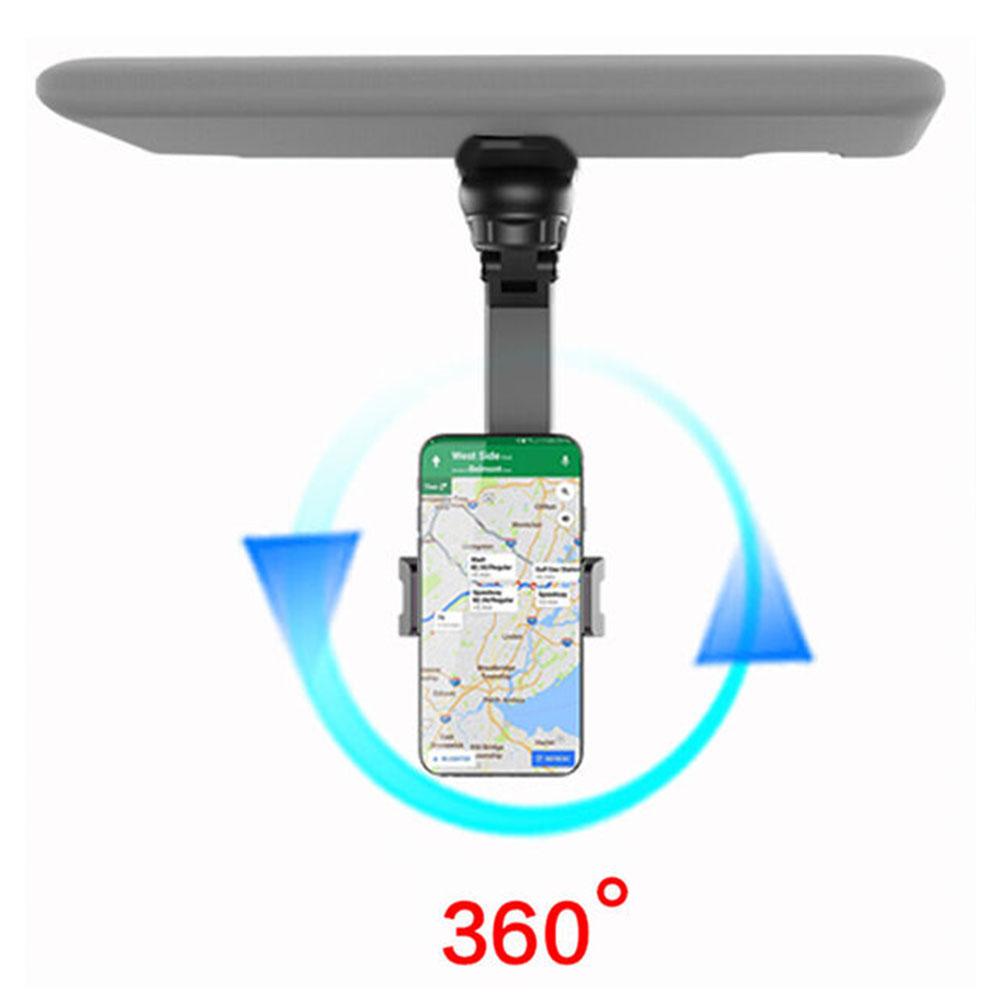 Universal Multipurpose Car Mount Sun Visor Rear Seat Phone Car Car Interior Shooting Mount Holder Kitchen Phone Desktop Car D2I7