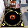 "Turntable Design Carpet with Retro Vinyl Record Style and Bold Graphic Patterns" Suitable for Use As an Anti-slip for Room and Bedroom Sofas