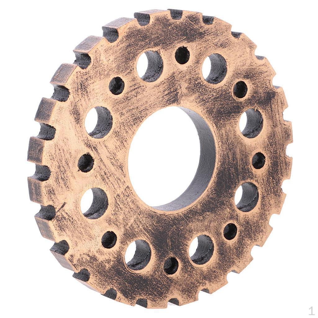 Crafts Retro Industrial Gear Door Sculpture
