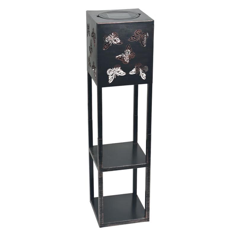 Nufeng New Chinese Solar Butterfly Garden Trellis Light