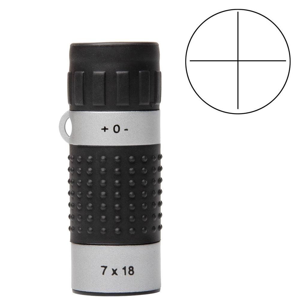 7x18 Crosshair Reticle HD Golf Rangefinder Monocular Telescope