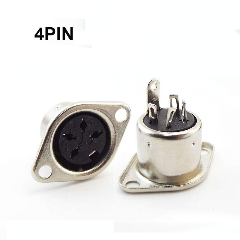 Computer Keyboard Plug 3P 4P 5P 6P 7P 8P DIN S Terminal Connector Female Socket MounTerminal Connector SOLDER