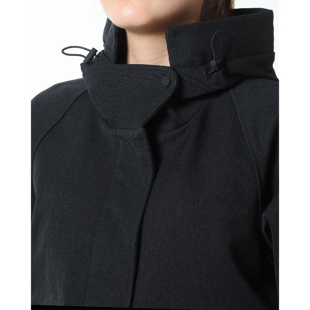 adidas Preserve Warm Jacket With Solid Color Pockets And Zip Hoodie Women Outerwear Black HM4990