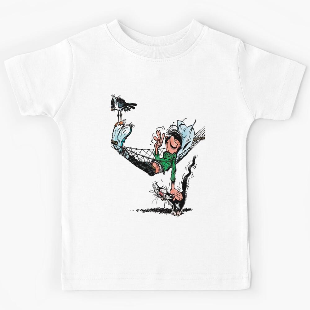 Lover Gifts Spirou Marsu Retro Wave Kids T-Shirt 150