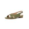 Krazing Pot Microfiber Low Heels Concise Style Buckle Straps European Design Summer Size 43 Size 42  Women Sandals